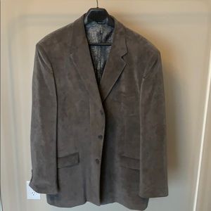 Bachrach suede suit